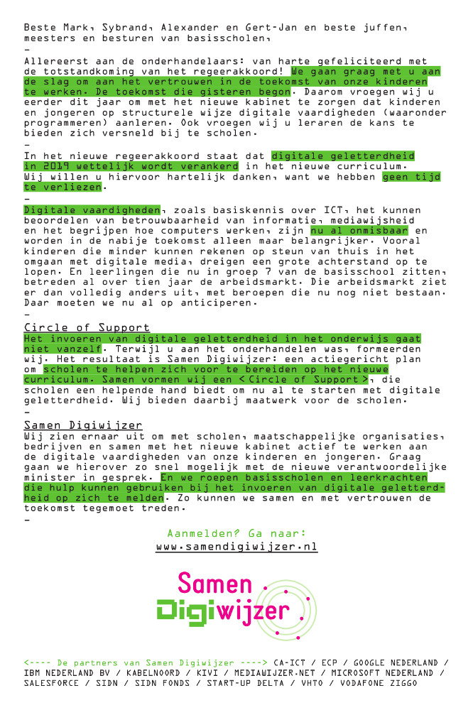 digitale geletterdheid