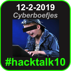 hacktalk10 cyberboefjes op 12 februari in Worm
