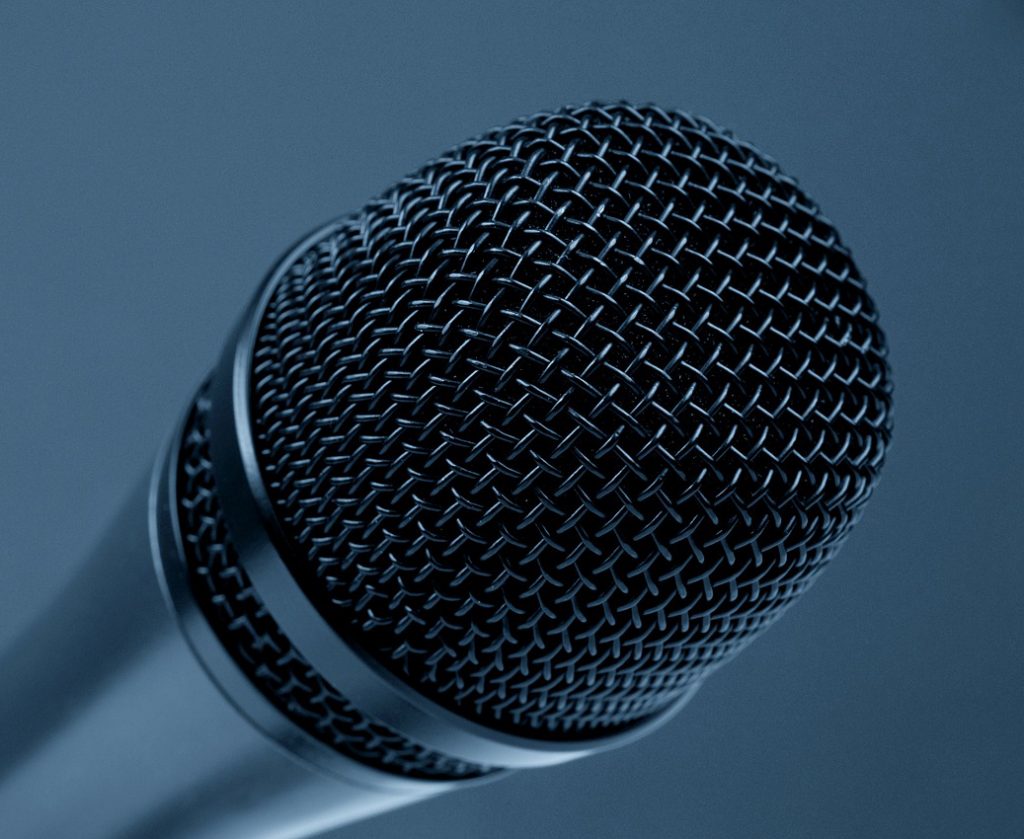 Microfoon microphone geef je mening