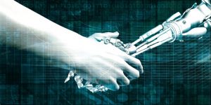 Man,And,Machine,Robot,Hand,Handshake,As,Tech,Concept,3d