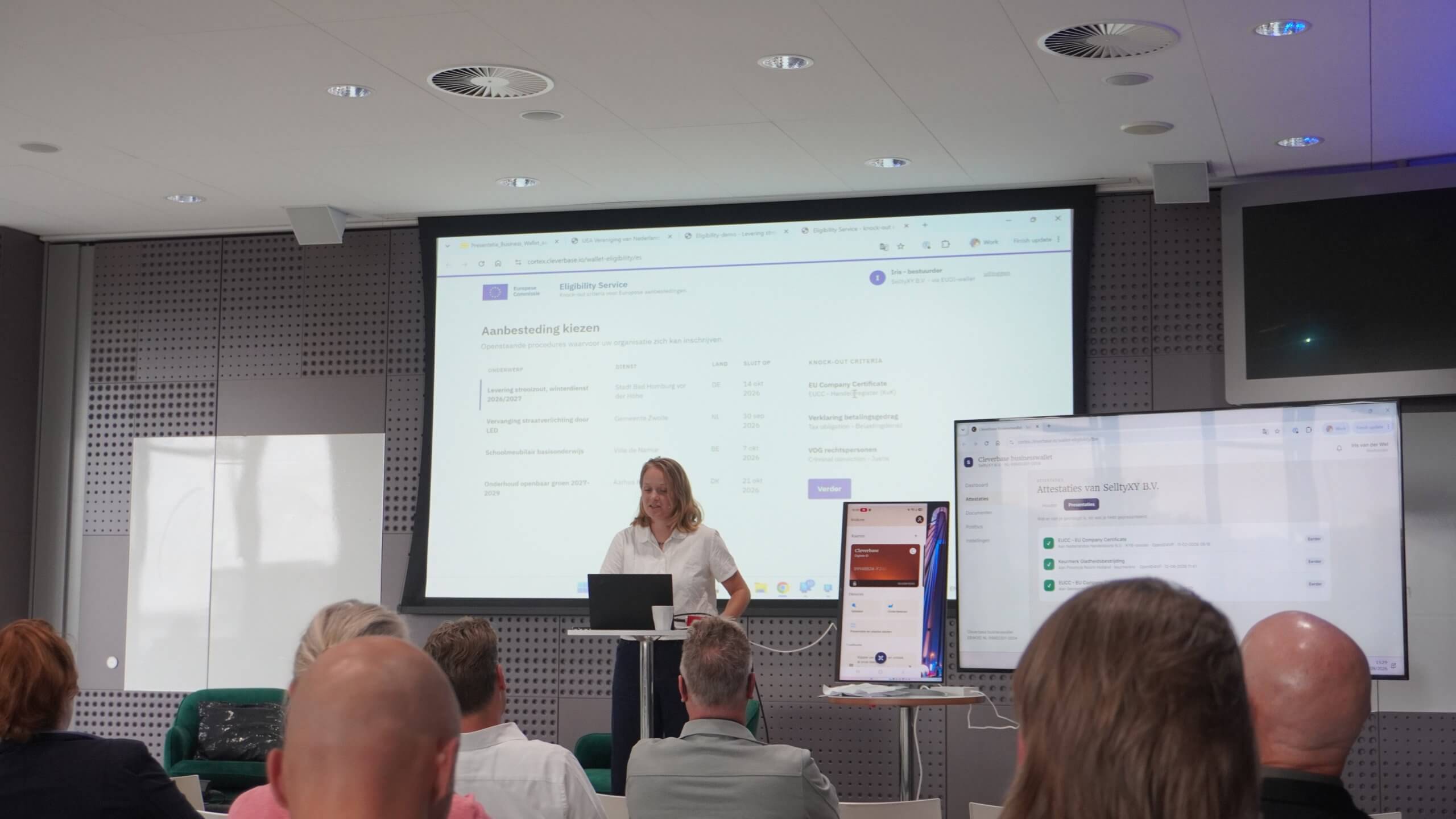 Praktijkcasus slimmer aanbesteden met de European Business Wallet